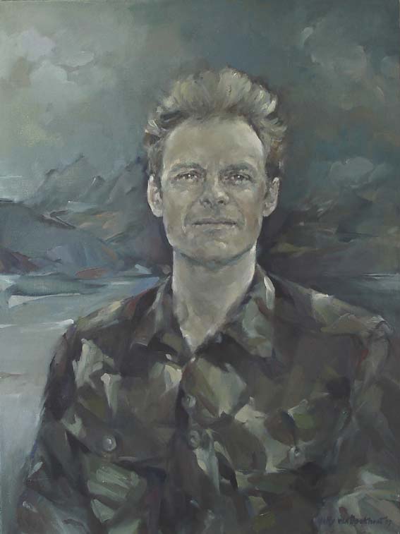 Hetty van Boekhout, Portrait Colonel Van Der Horst ,U.K.2007 